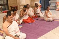 Deepnamaskara  followed by Shri Devi Pujana by H.H. Swamiji  (22 Sep 2025 ) Pictures Courtesy of Shri Dinesh Karkal